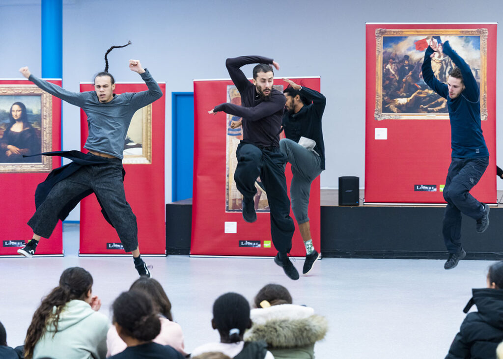 Pop Up danse hip-hop "Joker" au collège BUDÉ à Paris