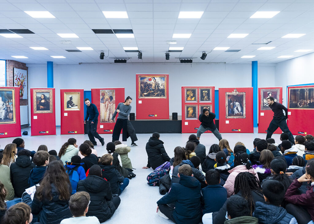 Pop Up danse hip-hop "Joker" au collège BUDÉ à Paris