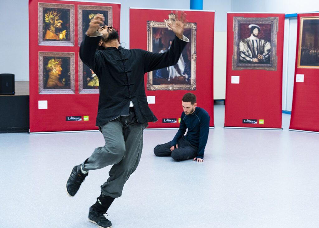 Pop Up danse hip-hop "Joker" au collège BUDÉ à Paris